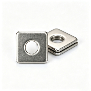 Rondelle carrée robuste et fiable en acier inoxydable 316 DIN 436 pour structure en bois - Product Image 2