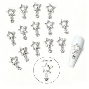 Nouvelles Bandes de Vernis Gel Sans Cuisson, Sans UV, 22 Embouts, Effet Feuille d'Argent, Colle Solide pour Ongles, Autocollants pour Ongles Sans UV - Product Image 1