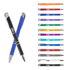 Promotional <b>Pen</b> Custom Logo Black Ink Ballpoint Business Advertised Promotion Gift Stationary Ball <b>Pen</b> Metal Ballpoint <b>Pen</b> - Product Image 1