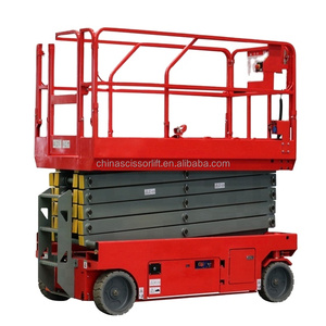 Plateforme élévatrice à ciseaux automotrice pour une utilisation et une <span class=keywords><strong>installation</strong></span> efficaces en haute altitude - Product Image 1