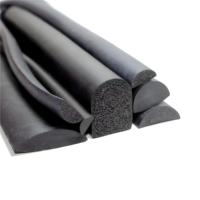 Joints en mousse de caoutchouc auto-adhésifs en forme de D, joints en mousse EPDM semi-circulaires, ruban adhésif pour équipement médical, découpe d'armoires