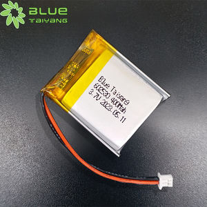 062035 LIPO 배터리 602530 3.7V 400Mah 충전 깊은 사이클 Lipo 배터리 BMS 3.7v 플랫 리튬 폴리머 배터리 400mah 4.2v - Product Image 2
