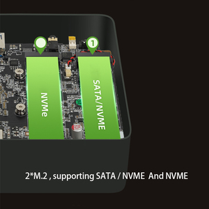 Mini PC portátil N97/N100/N150/N305 Nuevo con procesador Quad Core Memoria de <span class=keywords><strong>video</strong></span> integrada Admite múltiples tipos de enchufe (AU & US) - Product Image 3