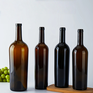 Nhà Máy Bán Rỗng 375Ml 500Ml <span class=keywords><strong>750Ml</strong></span> 1500Ml Cổ Dài <span class=keywords><strong>Glass</strong></span> Rượu Vodka Whisky Chai Tròn - Product Image 2