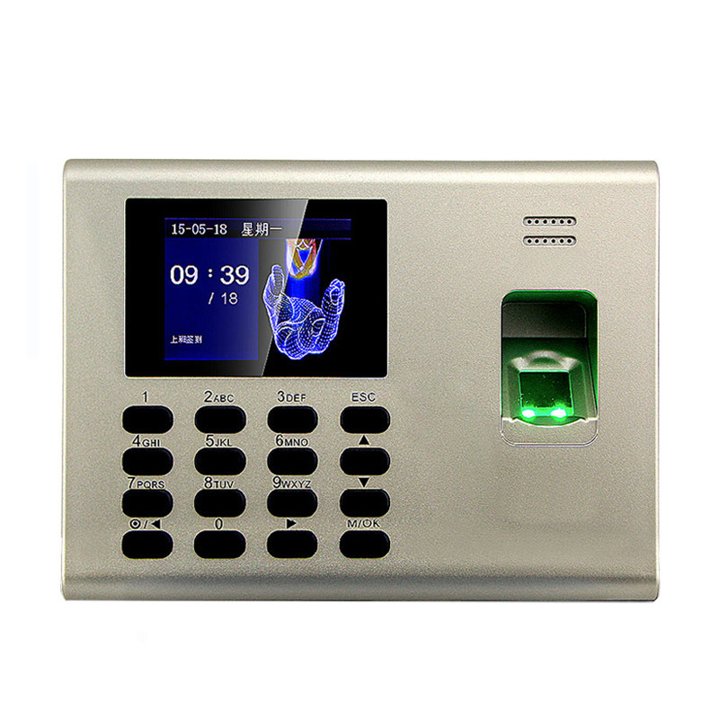 TCP/IP Biometric Fingerprint Time Attendance K14 Smart Attendance Clock Employee Recognition Recording Device Electronic Machine