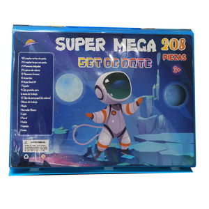 Set Artistico per Bambini del Perù, 208 Pezzi, Kit di Colorazione Mini Artistico, Set De Arte 42 208 <span class=keywords><strong>180</strong></span> 86 68 Piezas - Product Image 3
