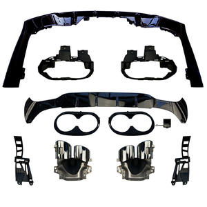 Kit carrosserie, tuyau d'échappement, embout d'échappement, lèvre de pare-chocs arrière pour Mercedes Benz CLA-Class C118 CLA200 260 CLA45, accessoires de voiture - Product Image 6