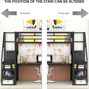 Base de Cama Triple Plegable para Adultos, Estilo Queen/King/Twin, con Plataforma de Listones, Estructura Metálica Grande con Almacenamiento - Product Image 6