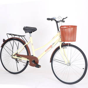 Vélo de ville décontracté pour femmes-Vélo de confort de 24/26 <span class=keywords><strong>pouces</strong></span>, look rétro coréen pour les loisirs, vélo de ville décontracté - Product Image 3