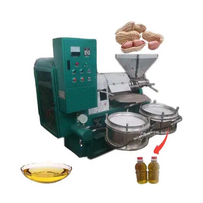 Industrial 150-300kg/hour oil filter press/coconut copra oil pressing processing machine HJ-PR100