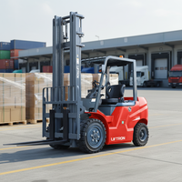 Forklift Listrik Liftron Seri DE CPD35 3.5 Ton Baterai Lithium-Ion Ban Solid untuk Gudang, Pengambilan Barang, Pengemasan, dan Distribusi Barang