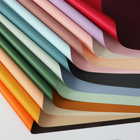 Papel de Regalo Impermeable para Ramos de Flores de Dos Colores, Papel de Envolver para el Día de San Valentín, Diseño Floral Coreano, 58x58cm, Precio Bajo al por Mayor