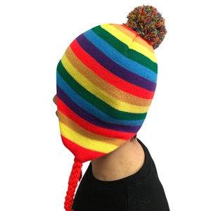 Set Economico di 3 Pezzi: Berretto Invernale Lungo, <span class=keywords><strong>Sciarpa</strong></span> <span class=keywords><strong>e</strong></span> <span class=keywords><strong>Guanti</strong></span> in Acrilico Personalizzati per <span class=keywords><strong>Donna</strong></span> - Product Image 4