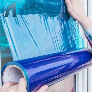 Beschermfolie Voor Vensterglas Helder Blauw Transparant Plastic Beschermingsfolie Voor Vensterglas