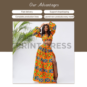 Ingrosso <span class=keywords><strong>africano</strong></span> stampa a cera di Ankara <span class=keywords><strong>abbigliamento</strong></span> da donna 2 pezzi Set gonna Africa <span class=keywords><strong>abbigliamento</strong></span> tradizionale <span class=keywords><strong>abbigliamento</strong></span> <span class=keywords><strong>africano</strong></span> per le donne - Product Image 2