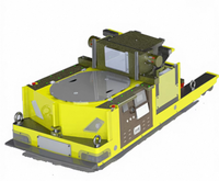 Robot Chariot Élévateur Aérien Intelligent pour Lignes d'Assemblage Flexibles, AGV 12 Tonnes à Navigation Magnétique et Évitement d'Obstacles par Laser