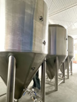 Cuve de Fermentation Conique Personnalisable de Haute Qualité 20BBL en Acier Inoxydable 304 de Qualité Alimentaire, Fermenteur Pressurisé pour Brasserie