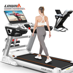 Foldable 3.0hp Motorized Body Fit LED Screen Seni Commercial Gym Equipment <b>Running</b> <b>Machine</b> - Product Image 1