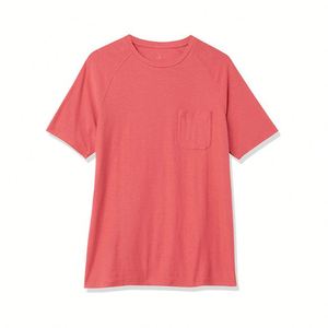 Camisetas Unisex 100% Algodón, Logotipo Personalizado, Camiseta Lisa Teñida de Alta Calidad para Hombre, Patrón Sólido, Tejido de Tela, Ropa Deportiva IBRAH - Product Image 6