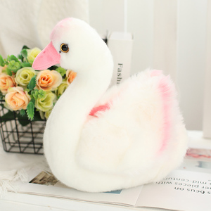 Muñeco de peluche de ganso de cuello largo personalizado, suaves y bonitos muñecos de peluche, animales pequeños de peluche, juguetes de peluche de cisne - Product Image 6