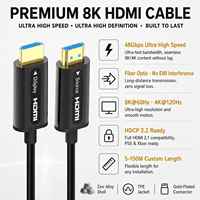 Câble HDMI Fibre Optique AOC 8K UHD Haute Vitesse Vente en Gros Logo Personnalisé