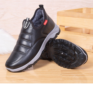 Bottes de neige mode décontractées style marche hommes vente en gros d'usine bottes de neige fitness chaussures de neige hiver décontractées - Product Image 5