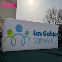 Mur publicitaire gonflable pour boutique éphémère et roadshow