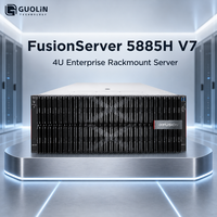 Serveur d'entreprise FusionServer 5885H V7 4U en rack, tout neuf, pour les petites et moyennes entreprises, le web hosting, les applications professionnelles
