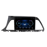 Pemutar Multimedia mobil 2Din Android 10, Head Unit Stereo navigasi GPS fungsi DSP untuk Hyundai Sonata LF 2014-2017 Autoradio