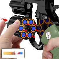 DWI Dowellin Jouet Pistolet à Balles Souples, Peut tirer des Balles en Éponge, avec 40 Balles, pour Enfants de 6 7 8 9 10 + Ans Garçons