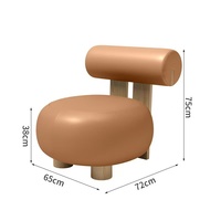 Ensemble table et chaises de café en bois durable haut de gamme avec un design moderne pour la restauration