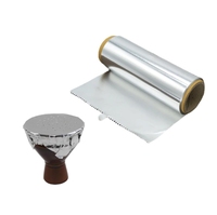 FYD 50 pièces/paquet Feuille d'aluminium perforée ronde/carrée 8011 de 30 microns pour chicha avec trous, rouleau de feuille pour chicha
