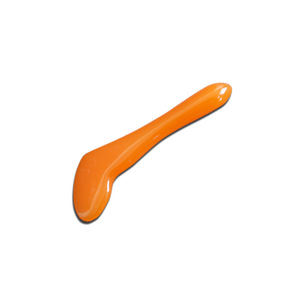 Cuchara Gua Sha de cera de abejas Rm Amber 120X40X15, barra de acupresión facial para rostro, cuerpo y ojos - Product Image 1