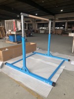 Barre de gymnastique robuste, hauteur réglable sur 13 niveaux, charge maximale de 180 kg, barre de traction