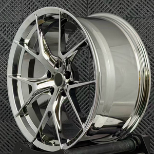 Jantes en alliage d'aluminium chromé de 17, 18, 19, 20, 22 et 24 pouces, 5x120, 5x114.3, 5x112, forgées pour BMW M3 M4 E88 Tesla <span class=keywords><strong>Mustang</strong></span> - Product Image 3