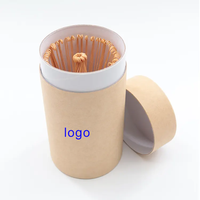 Fouet à Matcha Bai Benli Personnalisé avec Logo, 100 Brins Chasen, en Tube en Papier Kraft pour Poudre de Matcha