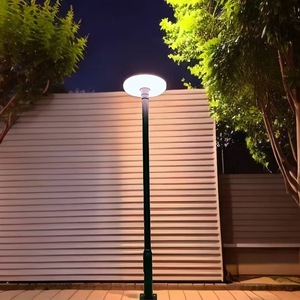 Lampes solaires LED pour cour, lampadaire solaire Mono Si 50000 heures, éclairage extérieur étanche pour parc, jardin, villa, aménagement paysager - Product Image 3