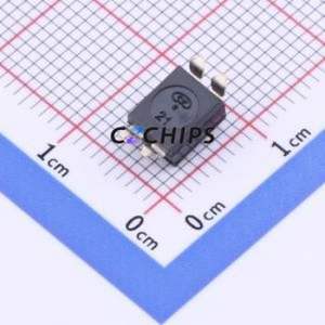 DSIC02LSGET DIP Switch SMD-4P,5.1x6mm Switch Single Pole Single Throw 2 2.54mm 25mA - Product Image 2