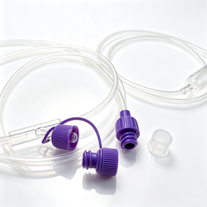Kit de pointe de perfusion entérale jetable stérile compatible ENFit avec bouchon à vis, compatible entre marques, pour nutrition et perfusion, certifié CE - Product Image 3