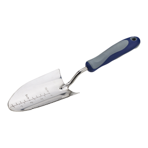 พลั่วปลูกต้นไม้สแตนเลส 14 นิ้ว พร้อมฟันเลื่อยและสเกลวัด - Product Image 1