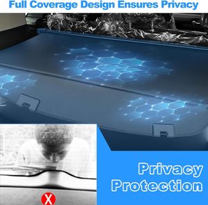 JIAYE 2025-2017 cubierta de carga retráctil para <span class=keywords><strong>Mazda</strong></span>, cubierta de sombra de seguridad para equipaje de <span class=keywords><strong>maletero</strong></span> de fibra de carbono, antiespionaje, privacidad - Product Image 5