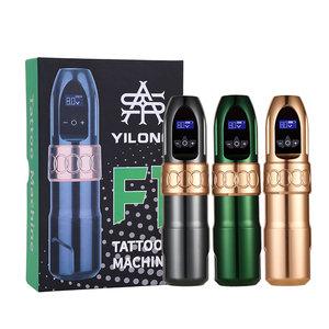 Potente Macchinetta per <span class=keywords><strong>Tatuaggi</strong></span> Elettrica Wireless con Motore Senza Nucleo a Trasmissione Diretta, Penna Professionale per <span class=keywords><strong>Tatuaggi</strong></span> per Artisti del Body Art - Product Image 4