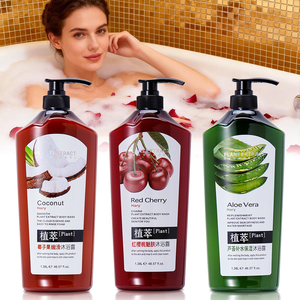 <span class=keywords><strong>Gel</strong></span> Douche Corporel Naturel aux Herbes et à l'Olive Marque Blanche Blanchissant Hydratant Exfoliant 1380ml Série de Gels Douche OEM - Product Image 1