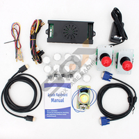 Kits de jeu d'arcade 2 joueurs avec joystick Zippyy et boutons poussoirs ronds d'arcade Kit pour pièces de machine de jeu vidéo