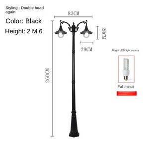 Farolas Solares LED Profesionales de 150W para Exteriores con Sensor de Movimiento PIR Impermeable, ABS IP68, DC 6V, para Paisajismo, Garantía de 10 Años - Product Image 3