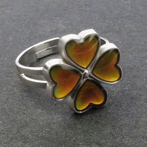 Wholesale Feeling Mood <b>Rings</b> Temperature Change Color Finger <b>Rings</b> <b>Adjustable</b> Animal Butterfly <b>Ring</b> for Women Girls - Product Image 5