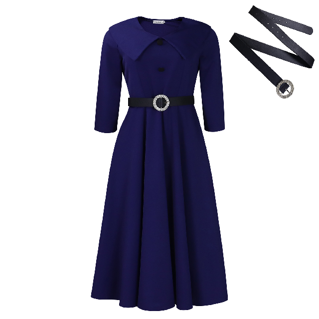 Cinturón azul oscuro