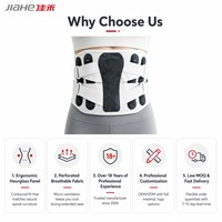 Ceinture lombaire réglable en acier haute résistance pour soulager les douleurs du bas du dos, soutenir la colonne vertébrale, hernie discale, sciatique, orthopédique