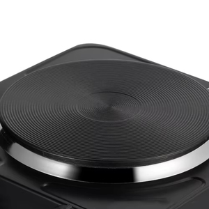 Estufa Eléctrica Portátil de Temperatura Ajustable, Estufa Eléctrica de Doble Quemador de 5 Niveles para Acampar al Aire Libre, Barbacoa, Cocina - Product Image 4