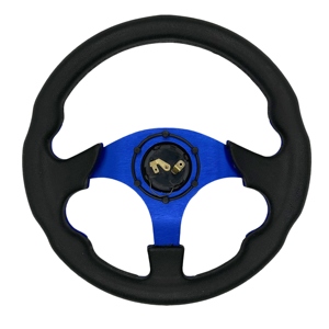 <span class=keywords><strong>12</strong></span>.5인치 블루 플라스틱 PU 유니버설 골프 카트 스티어링 휠 보트 스티어링 휠 - Product Image 6
